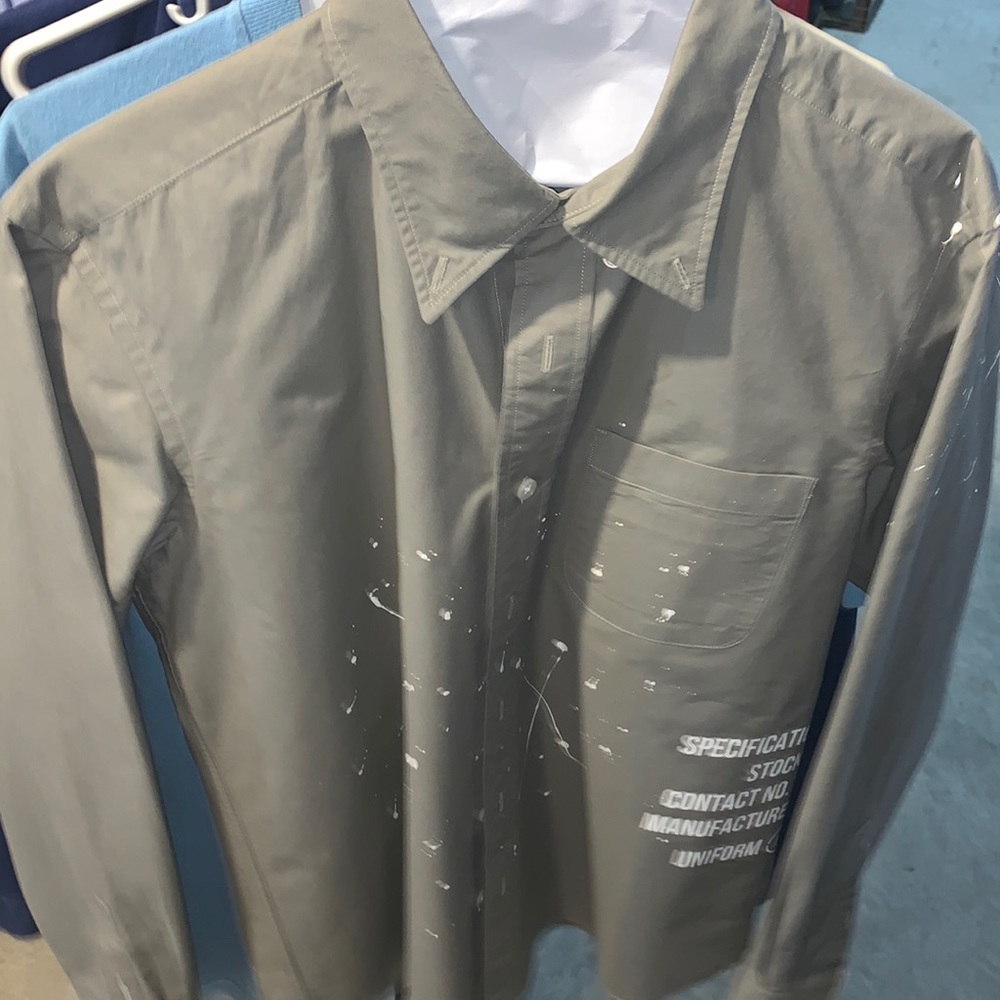 Uniform experiment button down painter stock shirt